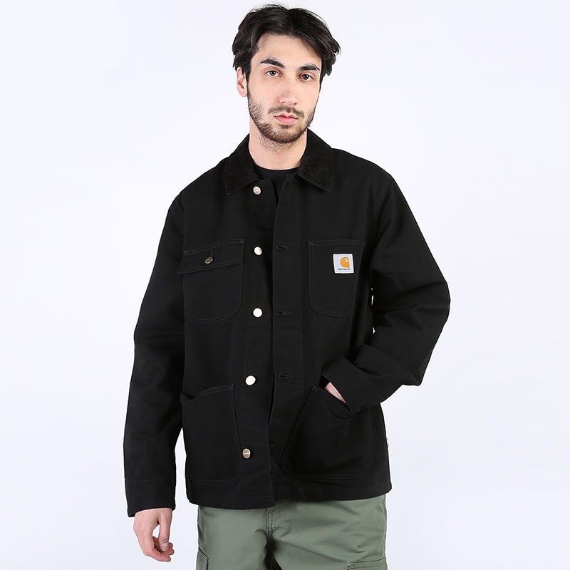 Мужская куртка Carhartt WIP Michigan Coat (I026480-black)  - цена, описание, фото 1